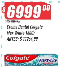 Supermercados Comodin Colgate crema dental max white oferta