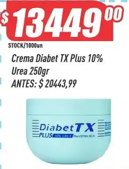 Supermercados Comodin Diabet TX Crema Diabet TX Plus 10% oferta