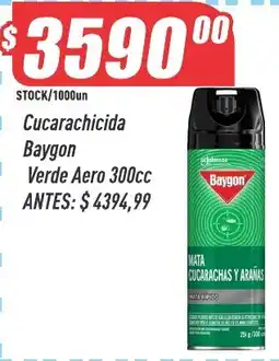 Supermercados Comodin Baygon cucarachicida verde aero oferta