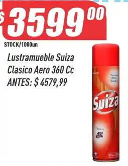 Supermercados Comodin Suiza lustramueble clasico aero 360 cc oferta