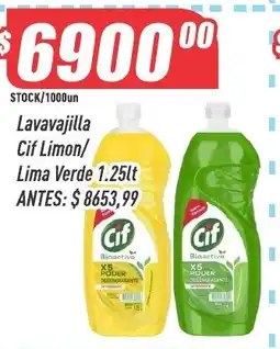 Supermercados Comodin Cif lavavajilla limon/lima verde oferta