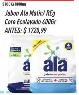 Supermercados Comodin Ala jabón en polvo oferta