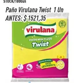 Supermercados Comodin Virulana paño multiuso twist oferta
