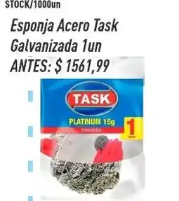Supermercados Comodin Task esponja acero galvanizada oferta