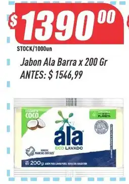 Supermercados Comodin Ala jabon ala barra oferta