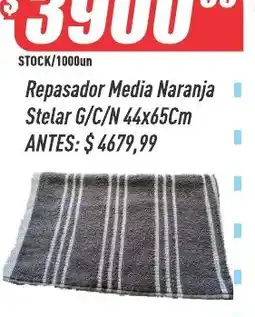 Supermercados Comodin Stelar repasador media naranja oferta