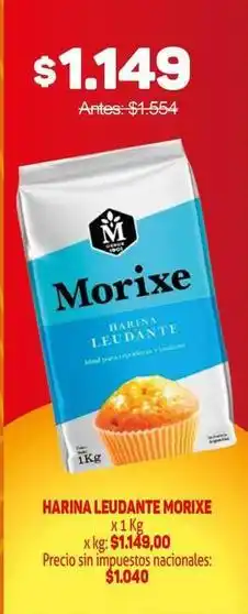 Morixe - harina leudante