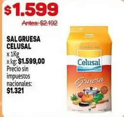 Makro Celusal - sal gruesa oferta