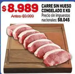 Makro Carne sin hueso congelado x kg oferta