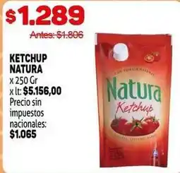 Makro Natura - ketchup oferta