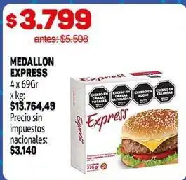 Makro Express - medallon oferta