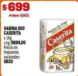 Makro Caserita - harina 000 oferta