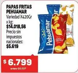 Makro Pehuamar - papas fritas oferta