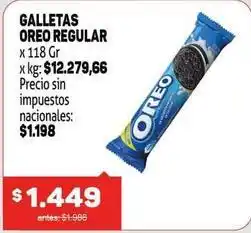 Makro Oreo - galletas oreo regular oferta
