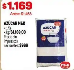 Makro M&k - azúcar oferta