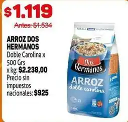 Makro Dos hermanos - arroz doble carolina oferta