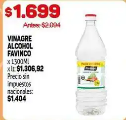 Makro Favinco - vinagre alcohol oferta