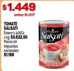 Makro Salsati - tomate salsati entero oferta