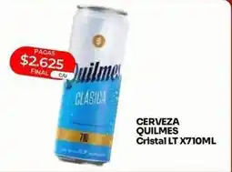 Makro Quilmes - cerveza cristal lt x710ml oferta