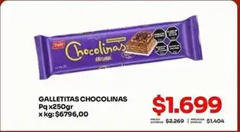 Chocolinas - galletitas chocolinas