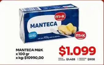Makro M&k - manteca oferta