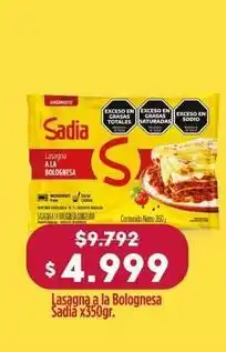 Sadia - lasagna a la bolognesa