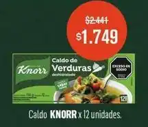 Makro Knorr - caldo de verduras deshidratado oferta