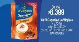 Makro La virginia - café capucino tradicional oferta