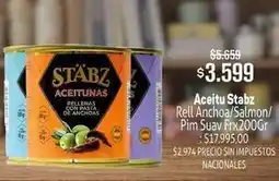 Makro Aceitunas rellenas con pasta de anchoa/salmon oferta