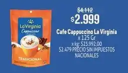 Makro La virginia - cafe cappuccino oferta