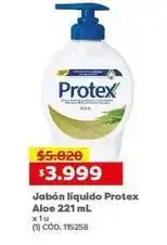 Makro Protex - jabón líquido aloe oferta