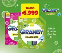 Makro Granby - jabón líquido bicarbonato oferta