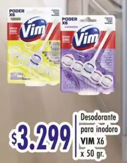 Supermercados Caracol Vim desodorante para inodoro oferta