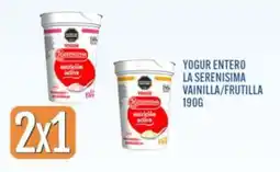 Supermercados Todo La serenisima yogur entero vainilla/frutilla oferta