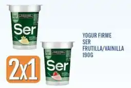 Supermercados Todo Ser yogur firme frutilla/vainilla oferta