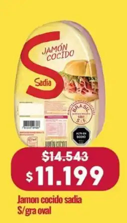 Makro Sadia jamon cocido oferta