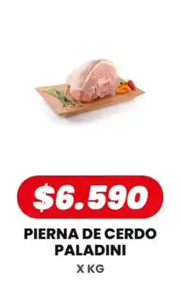 Autoservicio Capo Paladini pierna de cerdo oferta