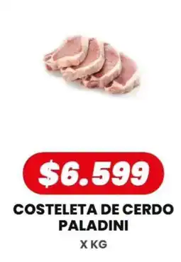 Autoservicio Capo Paladini costeleta de cerdo oferta
