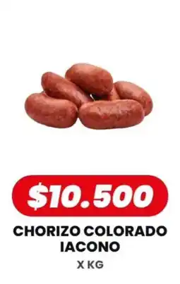 Autoservicio Capo Iacono chorizo colorado oferta