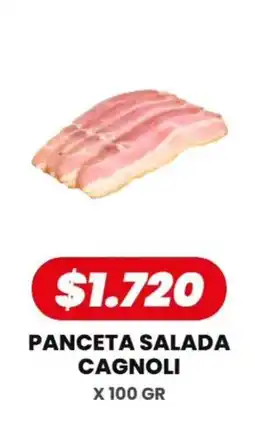 Autoservicio Capo Cagnoli panceta salada oferta