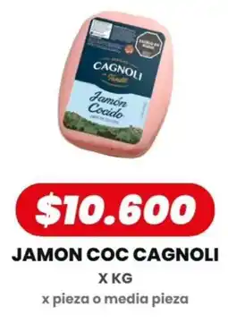 Autoservicio Capo Cagnoli jamon cocido oferta
