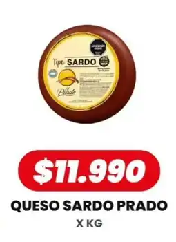 Autoservicio Capo Prado queso sardo oferta