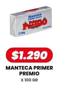 Autoservicio Capo Manteca primer premio oferta