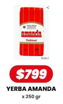 Autoservicio Capo Amanda yerba mate tradicional oferta