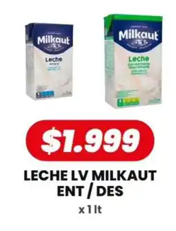 Autoservicio Capo Milkaut leche lv oferta