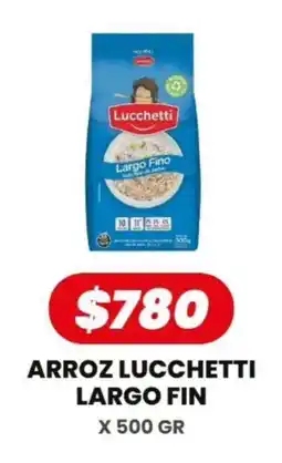 Autoservicio Capo Lucchetti arroz largo fino oferta