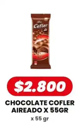 Autoservicio Capo Cofler chocolate aireado oferta