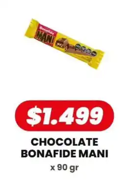 Autoservicio Capo Bonafide chocolate mani oferta
