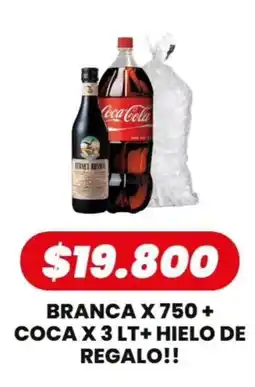 Autoservicio Capo Branca + coca + hielo de regalo oferta