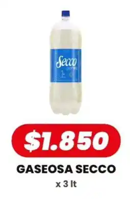 Autoservicio Capo Secco gaseosa oferta